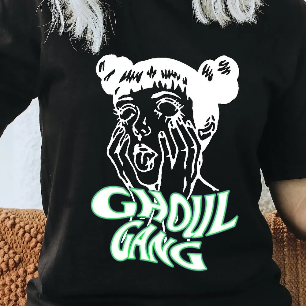 

Halloween T Shirt Girl Ghoul Gang Trendy Fall Womens Ghost Apparel