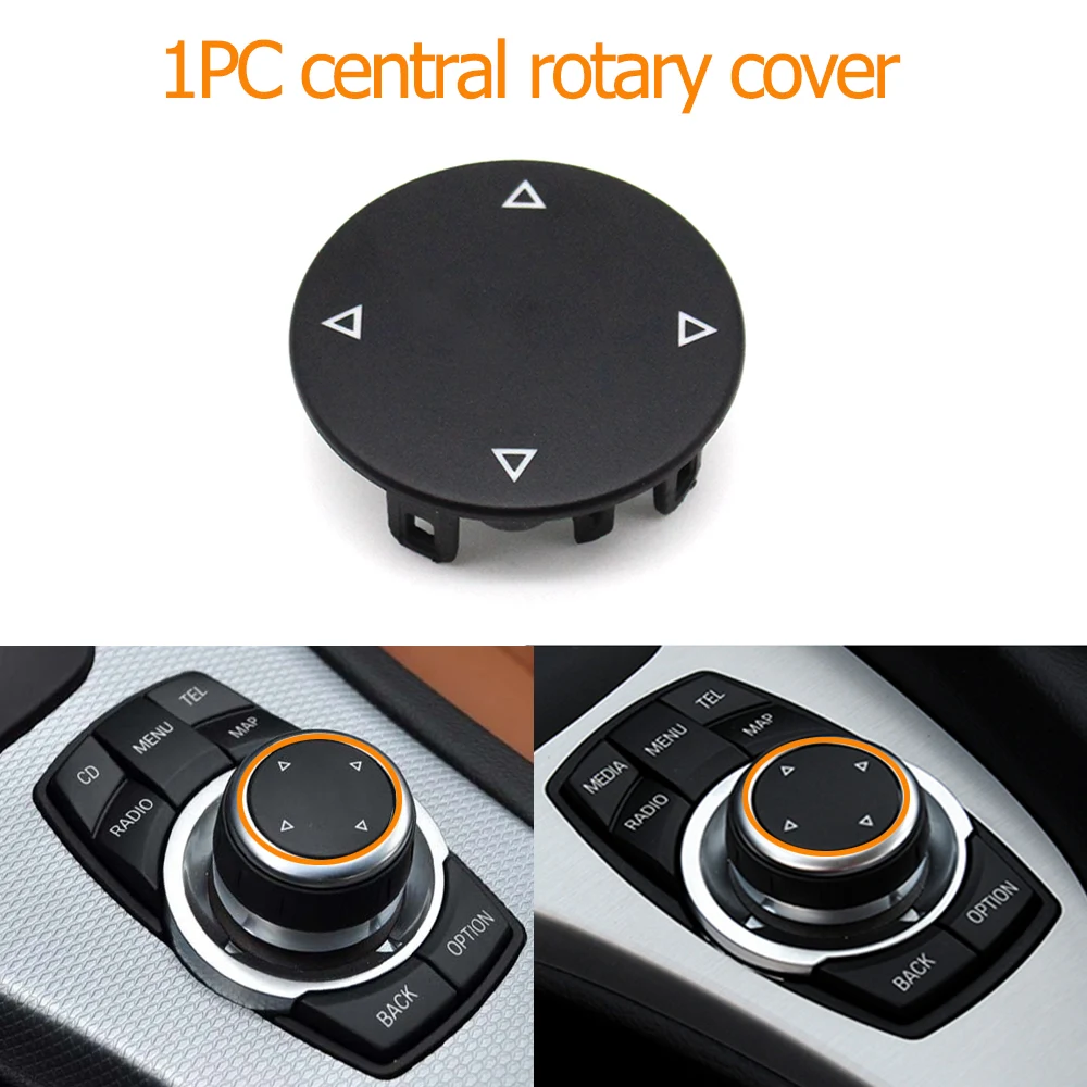 Innen Auto CIC IDrive Multi-Media Knob Menü Taste Schalter Für BMW E Serie E60 E61 E81 E82 E87 E88 E89 E90 E91 E92 E70 E71 E72