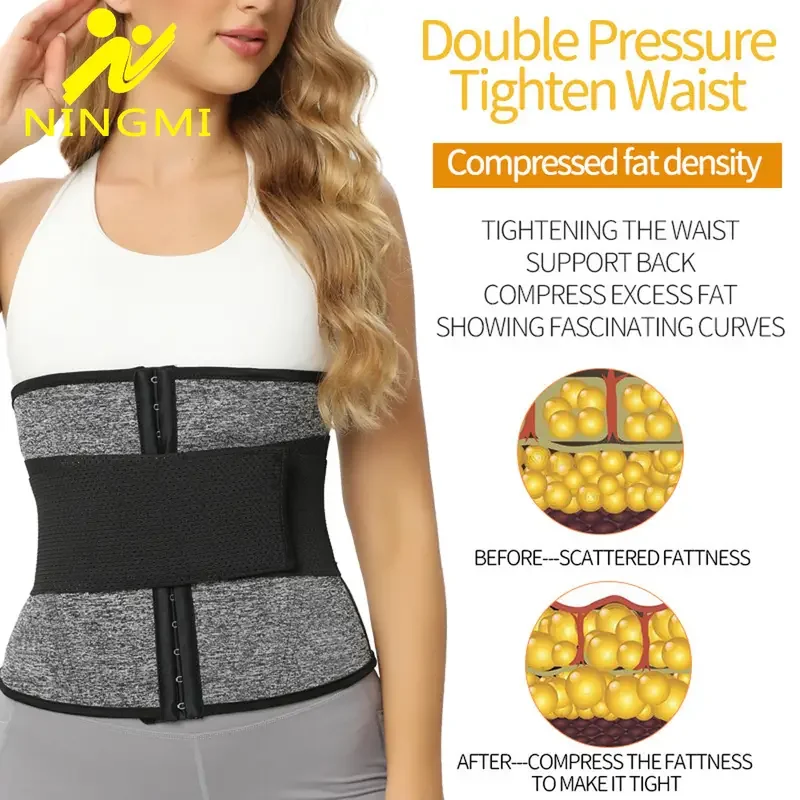 

High Compression Elastic Waist Trainer Workout Body Shaper Workout Girdle