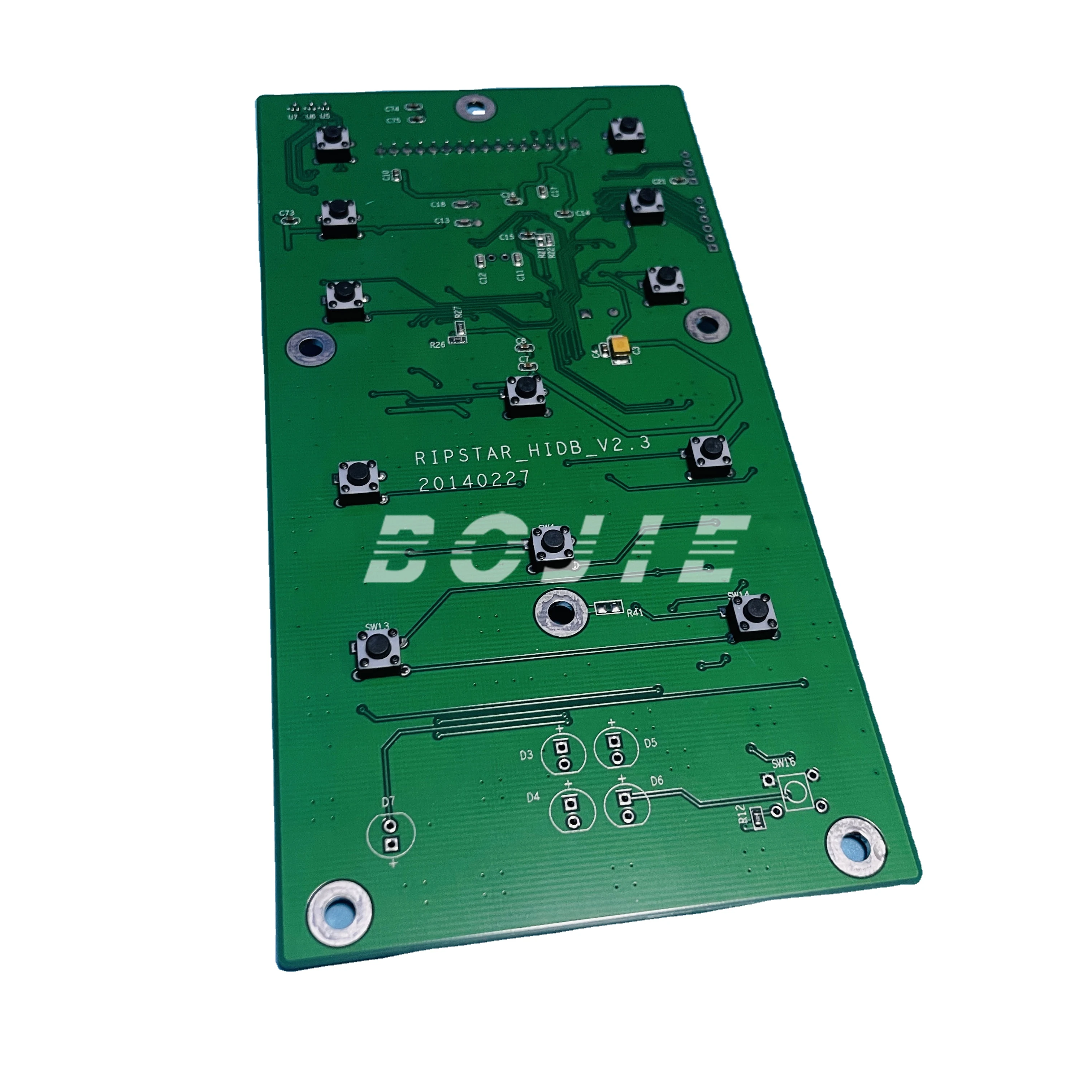 Brand New BYHX Button control panel board RIPSTAR_HIDB V2.3 24pins for 4720/5113/DX5/DX7/XP600 print head