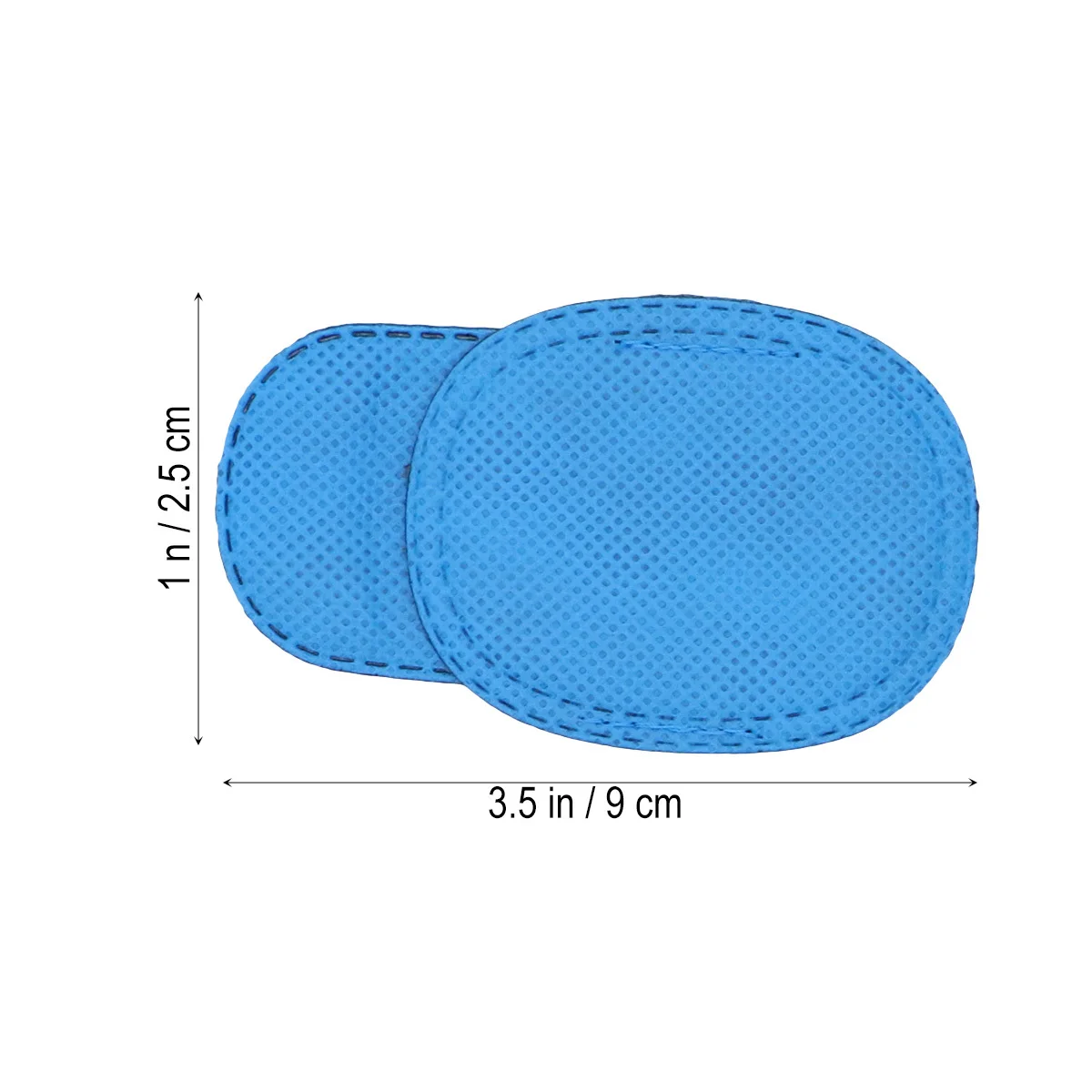Parche para ojos pediátrico reutilizable, suave, cómodo, transpirable, para gafas, tratamiento de ambliopía, 6 uds.