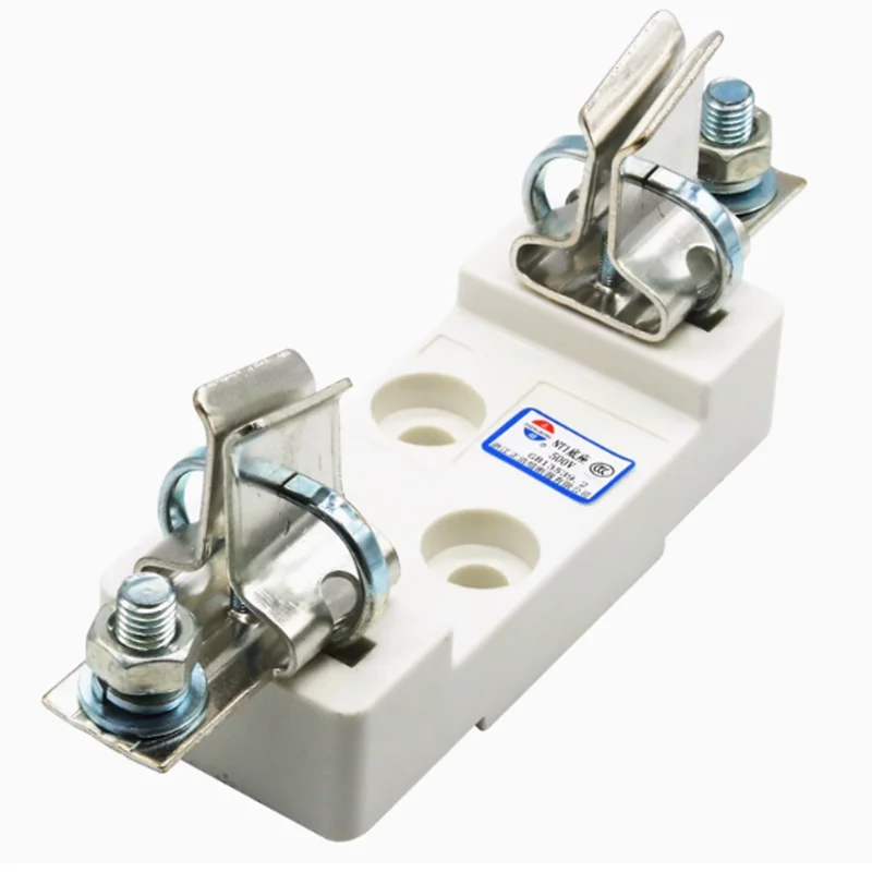 

Fuse base NT1 NT1-250 250A RT16-1 NGTC1 RS32 RT36-1 500V/690V sist201 square tube knife type ceramic fuse base fuse holder