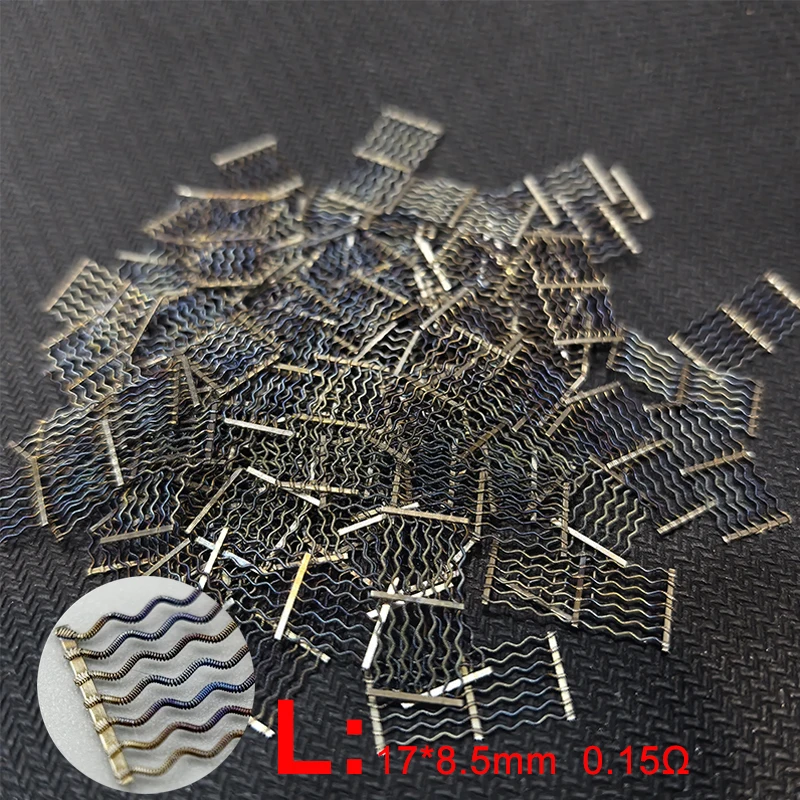 Bulk Sale 200Pcs nexMESH Clapton mesh coil 0.2ohm 17*8.5mm Used On ZEUS X Profile RDTA Profile 1.5 RDA kylin M RTA