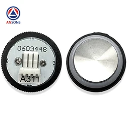 A311 FAA25090A311 1pc OTIS Elevator Push Button Switch Round Stainless Steel Buttons Ansons Elevator Spare Parts