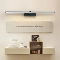 Modern LED Wall Light Bathroom Hardwares Wall Lamp Three Colors Lights Aluminum Led Bathroom Bath Mirror Line Lamp Make Up light