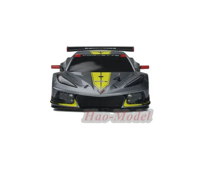 GT Spirit für Chevrolet Corvette C8 R Harz Druckguss Modell auto Simulation Spielzeug Jungen Geburtstags geschenke Hobby Display Ornamente