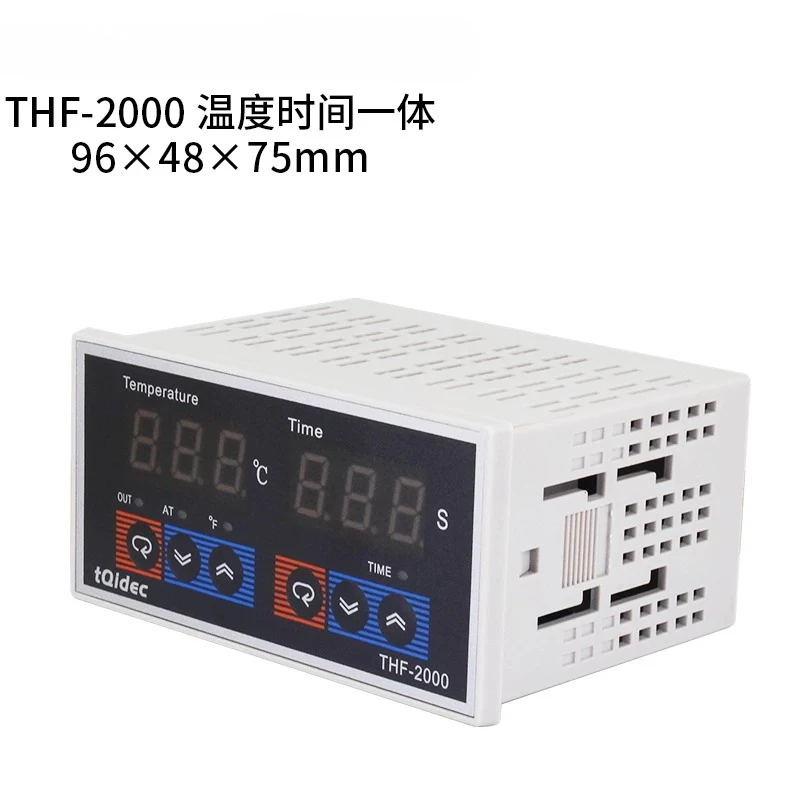 THF-2000 Electrical Thermostat Time and Temperature Integrated Control Digital Display PID Controller K Type Relay/SSR AC85-265V