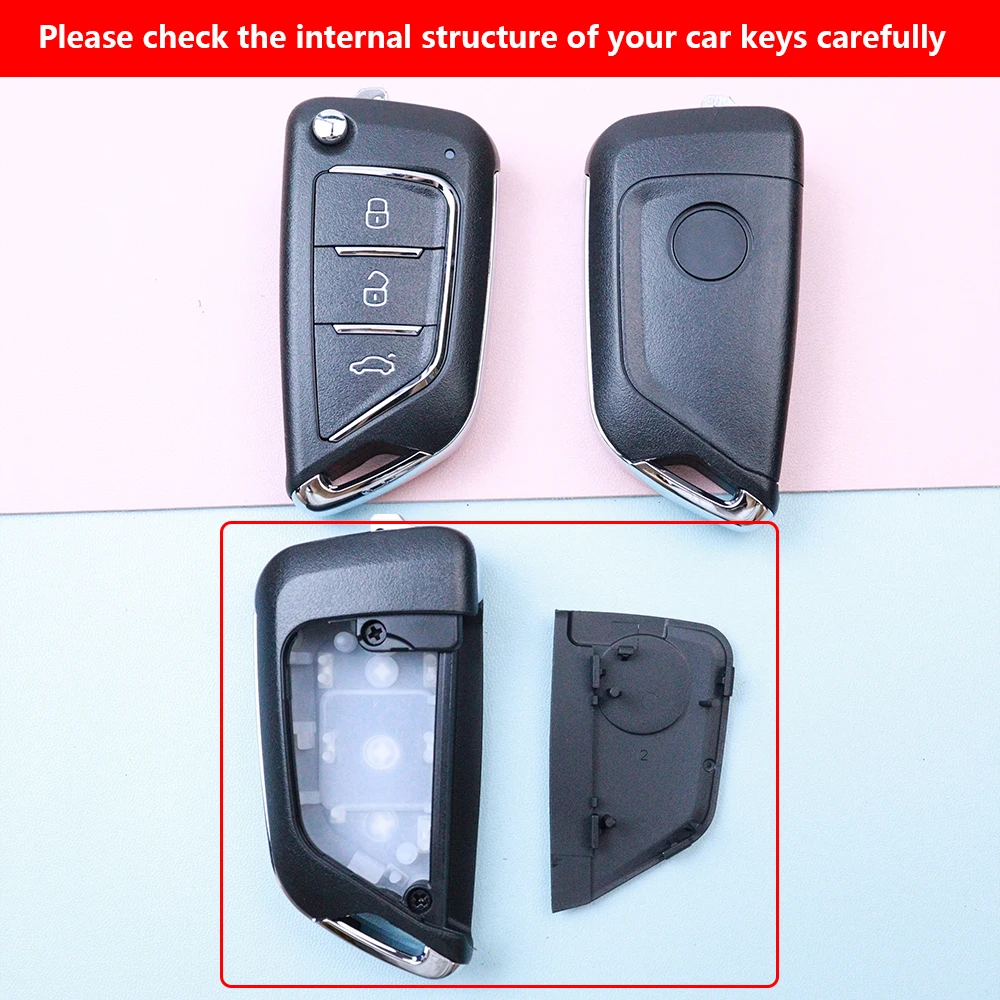 3, 4, 5 кнопок, автомобильный универсальный чехол для дистанционного брелока, корпус для KD, Xhorse, Vvdi, Keydiy