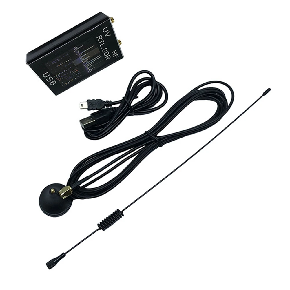 Radio Ontvanger 100Khz-1.7Ghz Volledige Band Uv Hf RTL-SDR Usb Tuner Rtlsdr Usb Dongle Met Rtl2832u R820t2 Rtl Sdr Ontvanger