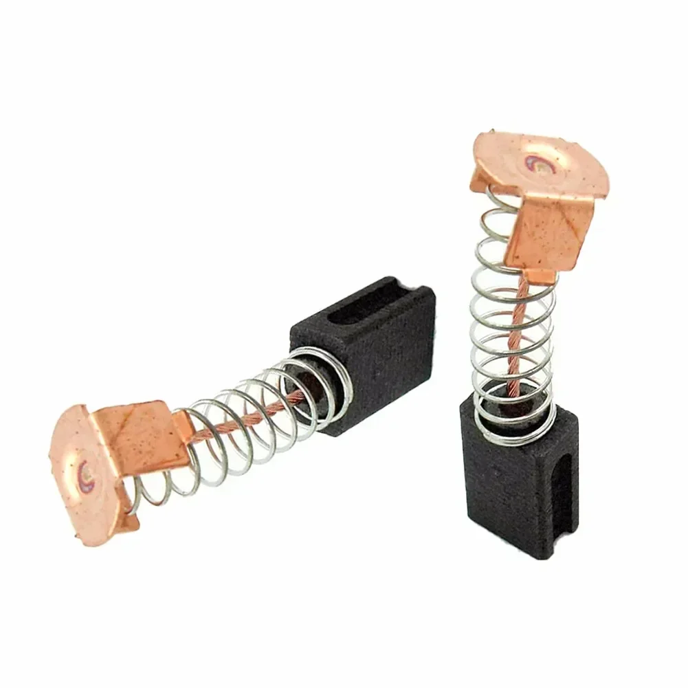 Spazzole di grafite smerigliatrice angolare elettrica spazzola di carbone motore 2Pcs per utensile elettrico Red Power Devil screw fix B & Q