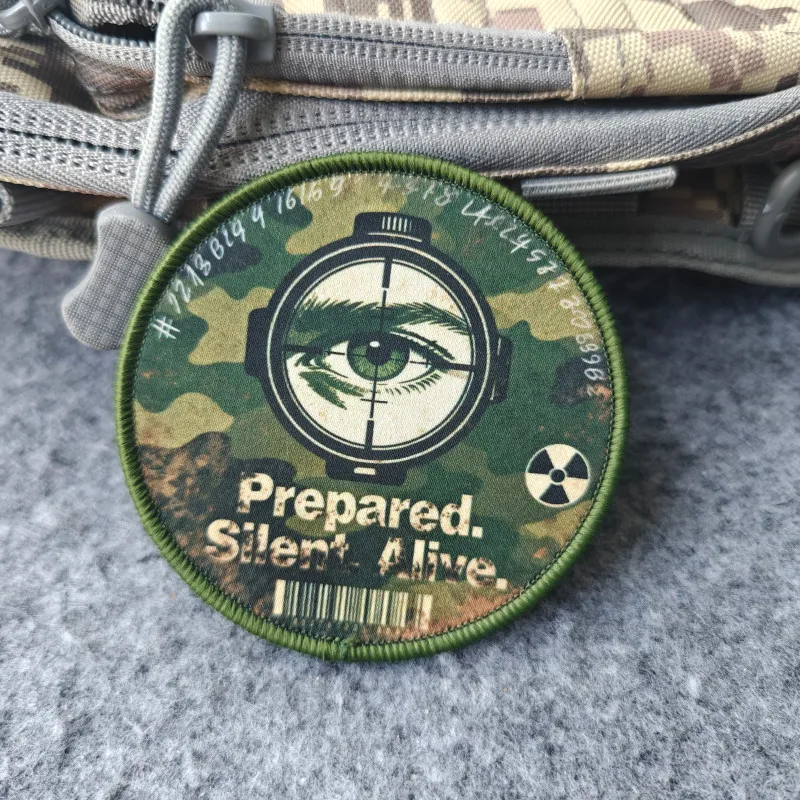 2026 Neuer Taktischer Patch, Scharfschützen-Moralabzeichen, für Kleidung, Hüte, Rucksäcke, Taktische Ausrüstung, mit Klettverschluss