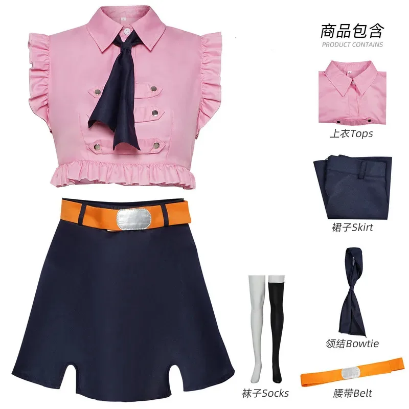Disfraz de Anime de los siete pecados capitales, disfraz de Elizabeth Liones, vestido de verano, uniforme para niñas, disfraz de Carnaval de Halloween