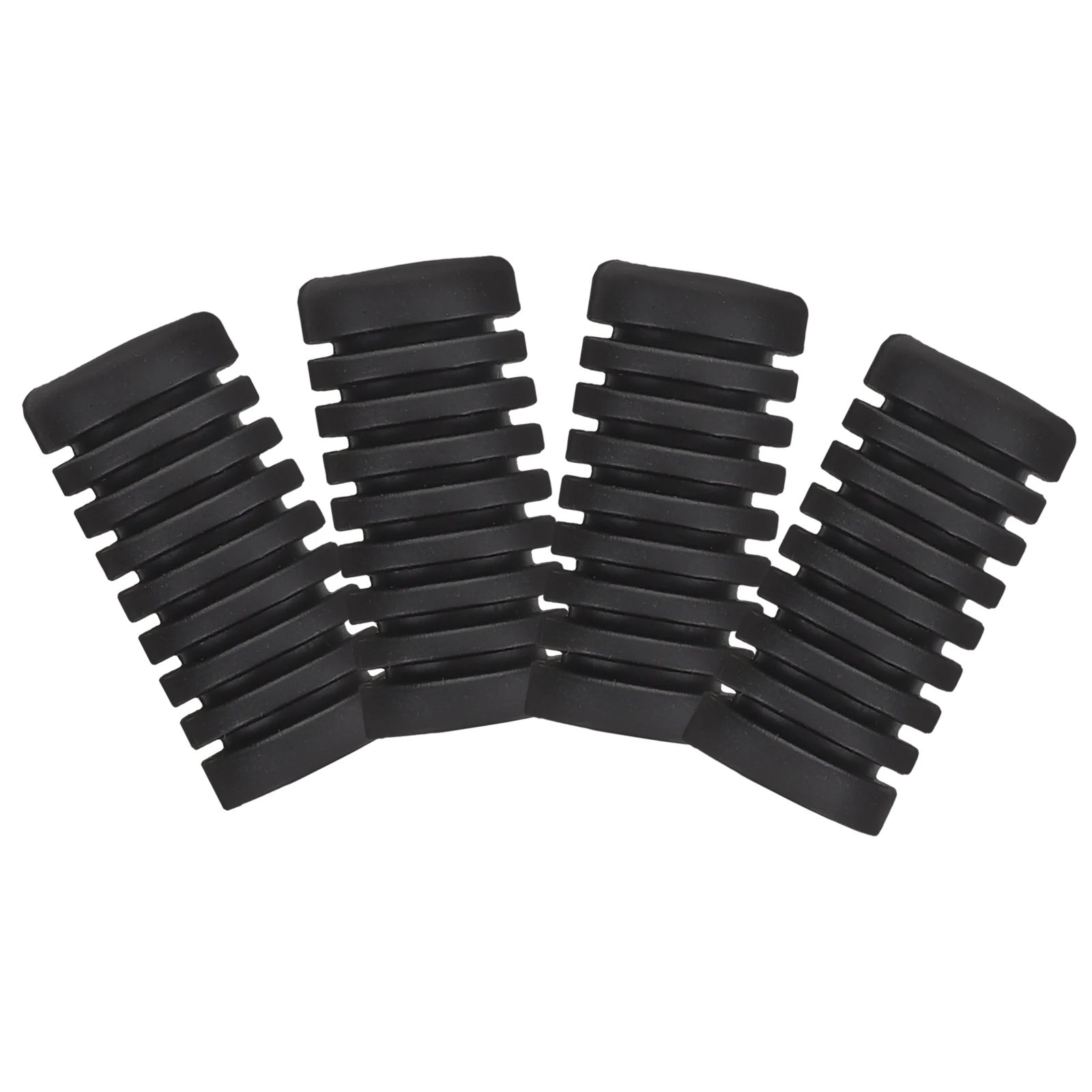 

4 Pcs Motorcycle Gear Rubber Cover Sleeve Protective Case Part for Pad Compatible Soft Flexible Advanced Design Friction