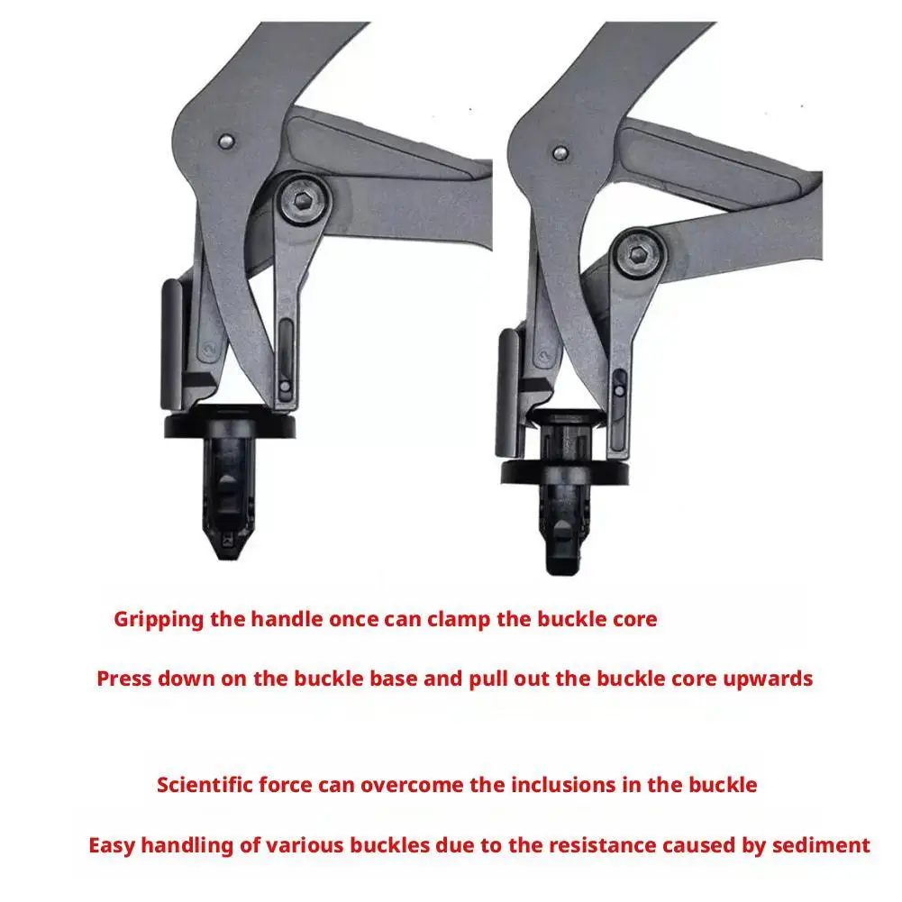 

Automotive Panel Clip Removal Pliers Anti-Slip Grip Car Interior Trim Clip Pliers Auto Trim Puller Fastener For Auto Repair Tool