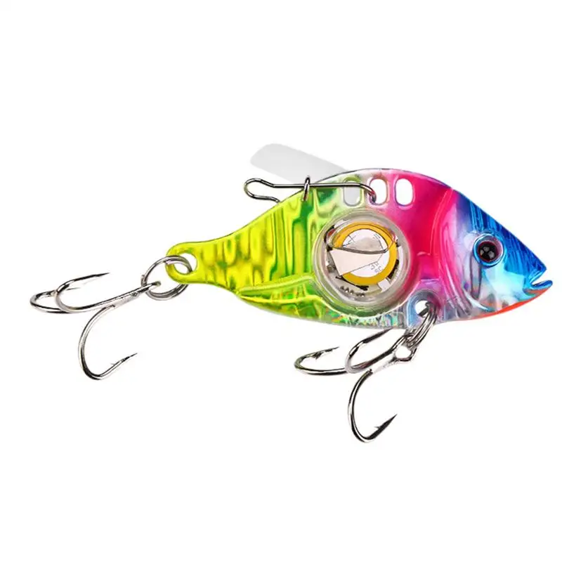 

Fishing Lure Bass Fishing Bait Heavy-Duty Built-in Led Swimbait for Trolling Pond Pitching Lake Saltwater River Freshwater