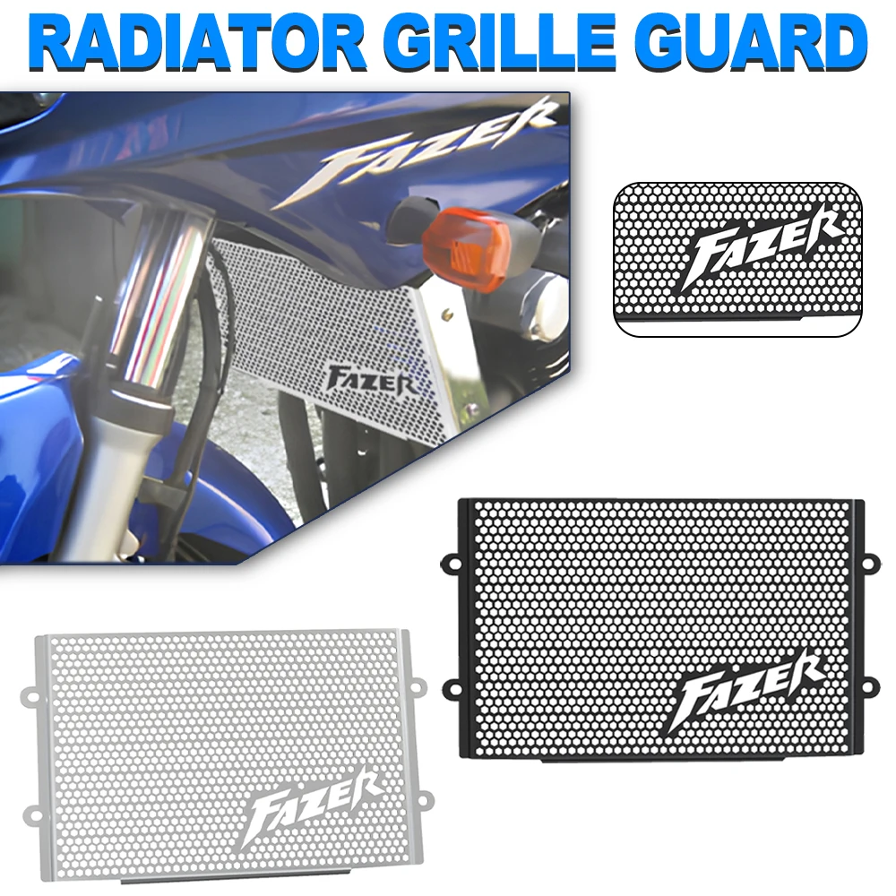 

2001 2002 2003 2004 2005 FOR YAMAHA FZS1000 FAZER FZS 1000S Fazer FZ1/S/N Radiator Guard Protector Cover Motorcycle FZS 1000 S