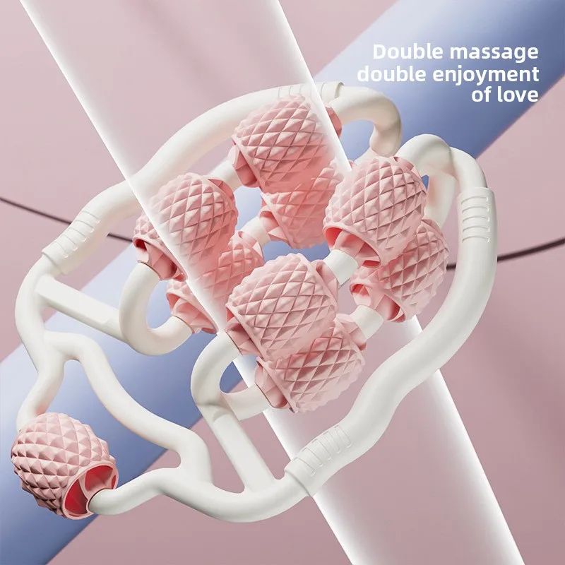 مدلك الساق الحلقي الساق لقط الأسطوانة رقيقة الفخذ العجل العضلات الاسترخاء رقيقة الساق متعددة الوظائف رغوة رمح