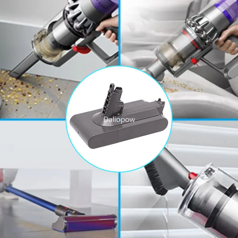 แบตเตอรี่เครื่องดูดฝุ่น25.2V 5000mAh สำหรับ Dyson SV14 V11 SV15ไซโคลนสัตว์แบตเตอรี่แบบชาร์จไฟได้สะอาดทั้งหมด970145-02