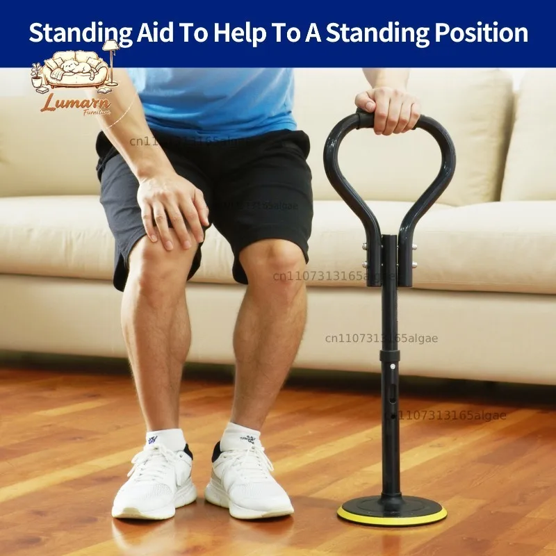 Mobility Aids Tool Adjustable Standing Aid Device To Help Get Up From Floor Lift Assists for Elderly 5 Height Safety Handles