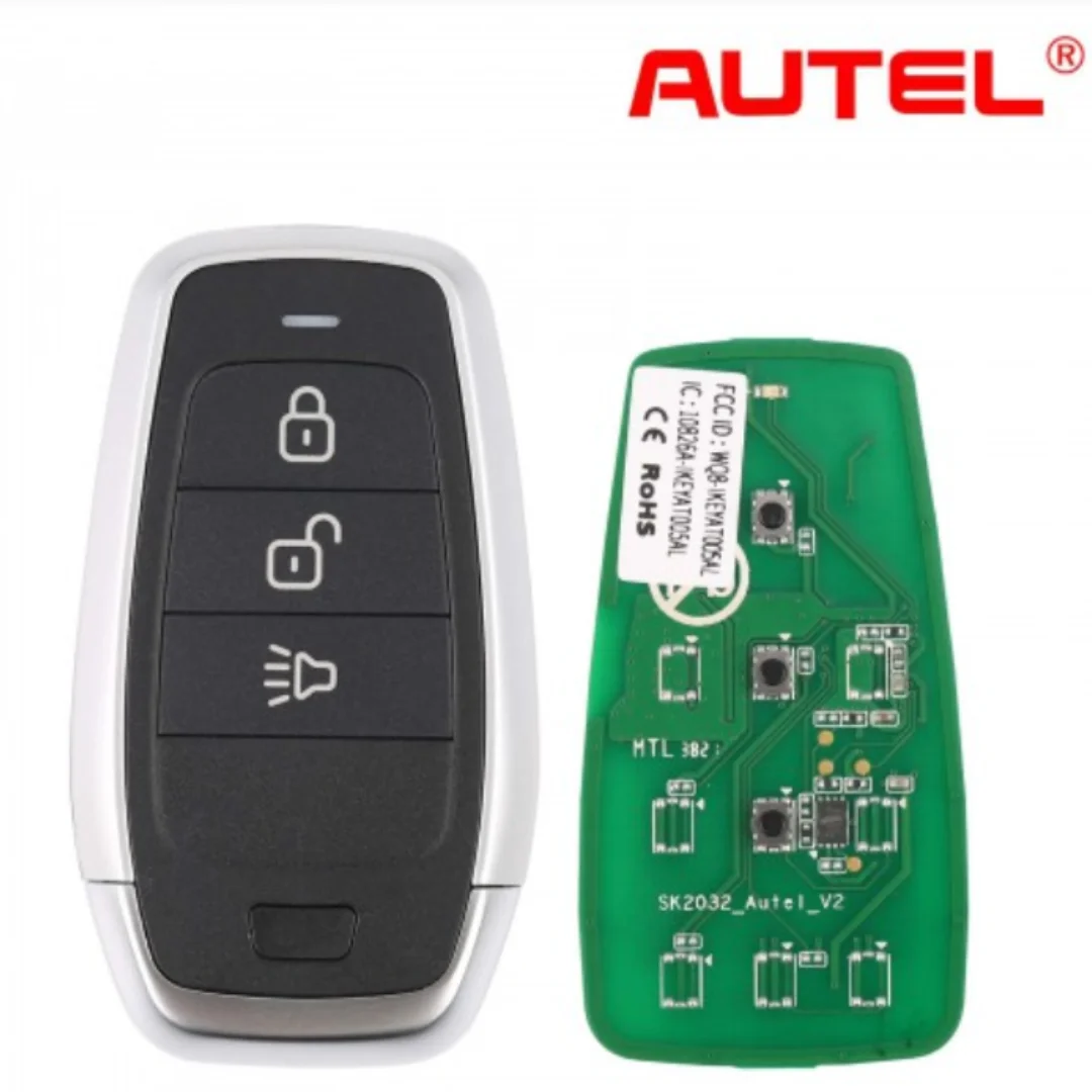 AUTEL IKEYAT003AL 3 Buttons Independent Universal Smart Key 5pcs/lot