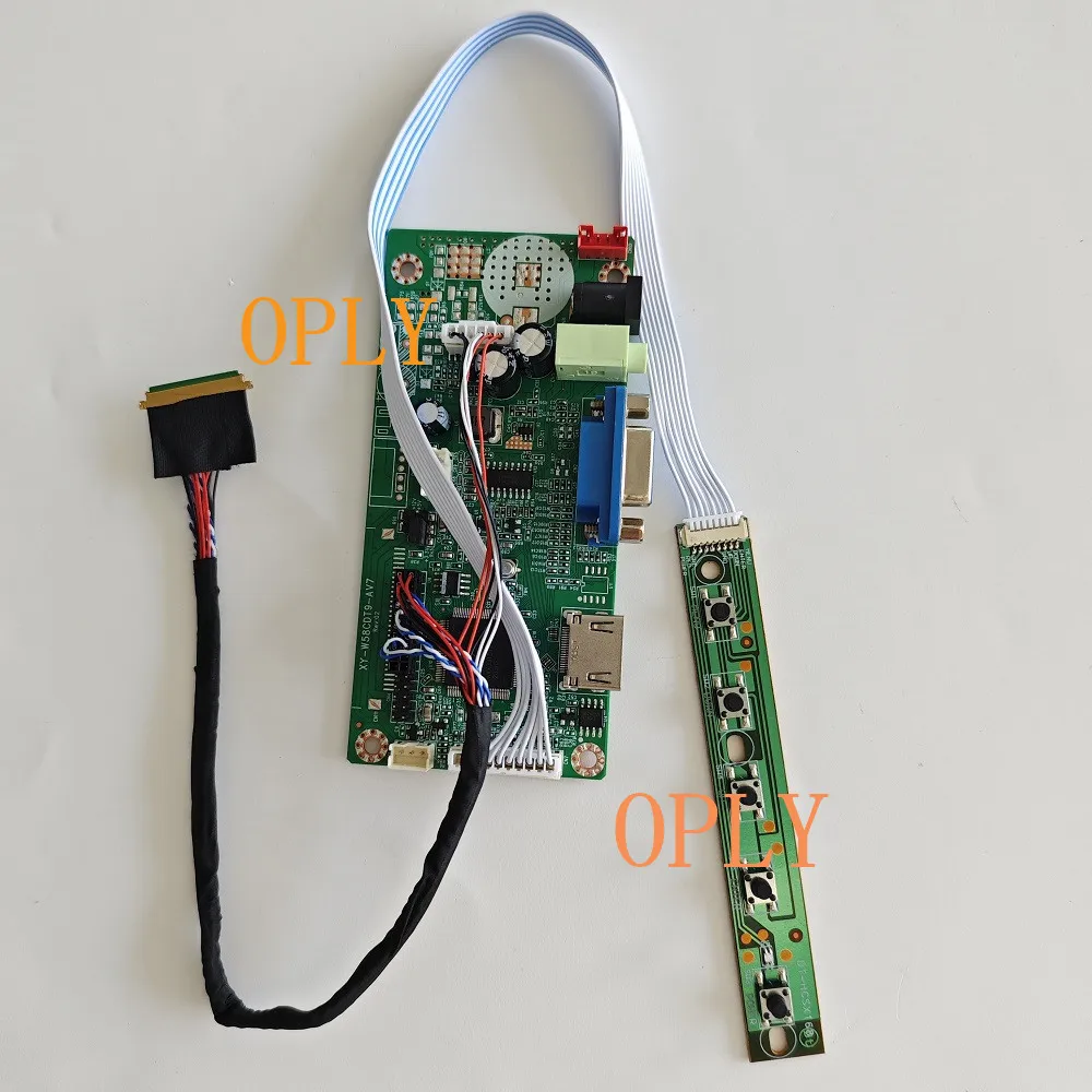 Kit HDMI-Compatible VGA 58C Controller Board for LP173WF1 LTN156HT01 1920×1080 Panel 1920*1080 screen Monitor 40PIN DIY