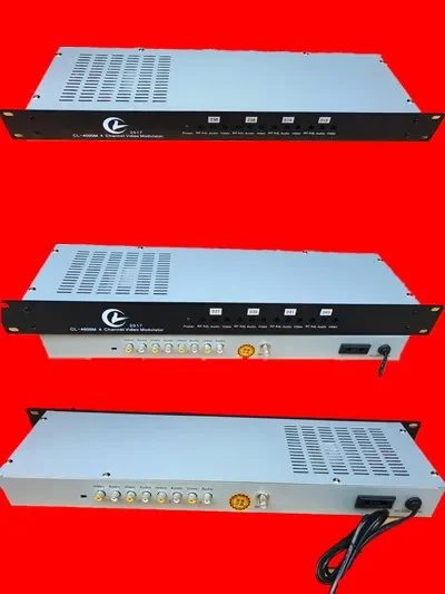 

4-Channel modem, hotel cable TV 48-channel digital to analog 4-channel combination solution