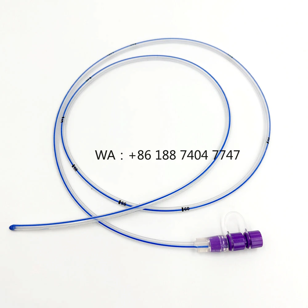 connecteur-medical-jetable-toutes-tailles-tube-d'alimentation-gastrique-en-silicone