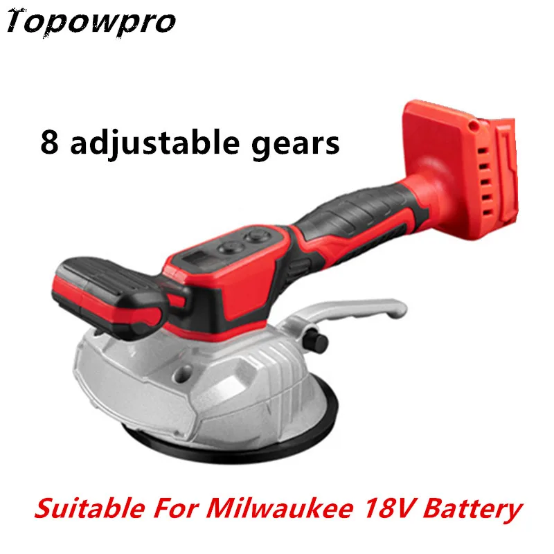 

Suitable For Milwaukee 18V Battery Cordless Tile Tiling Machine Wall Floor Tiles Laying Vibrating Tool Vibrator Suction Cup