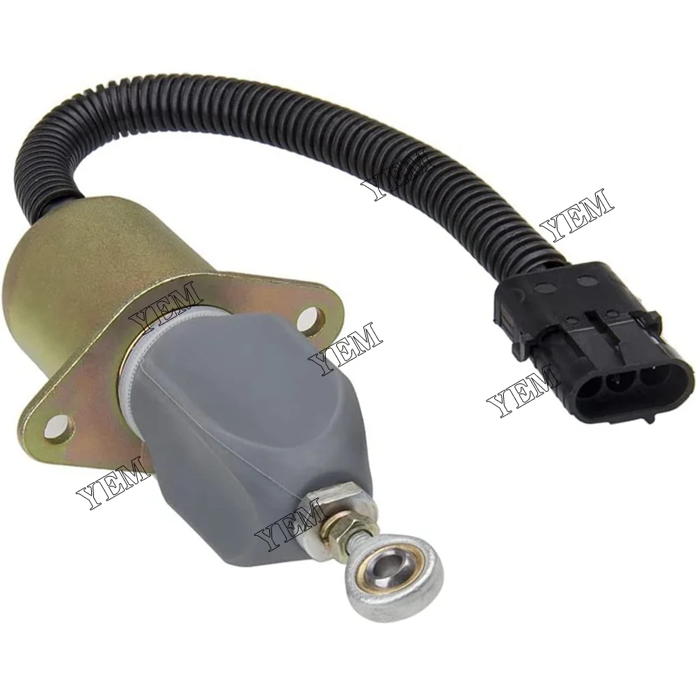 Brand-New Shutoff Solenoid Value 3919422 For Yanmar For Cummins Synchro Start Part For Bobcat