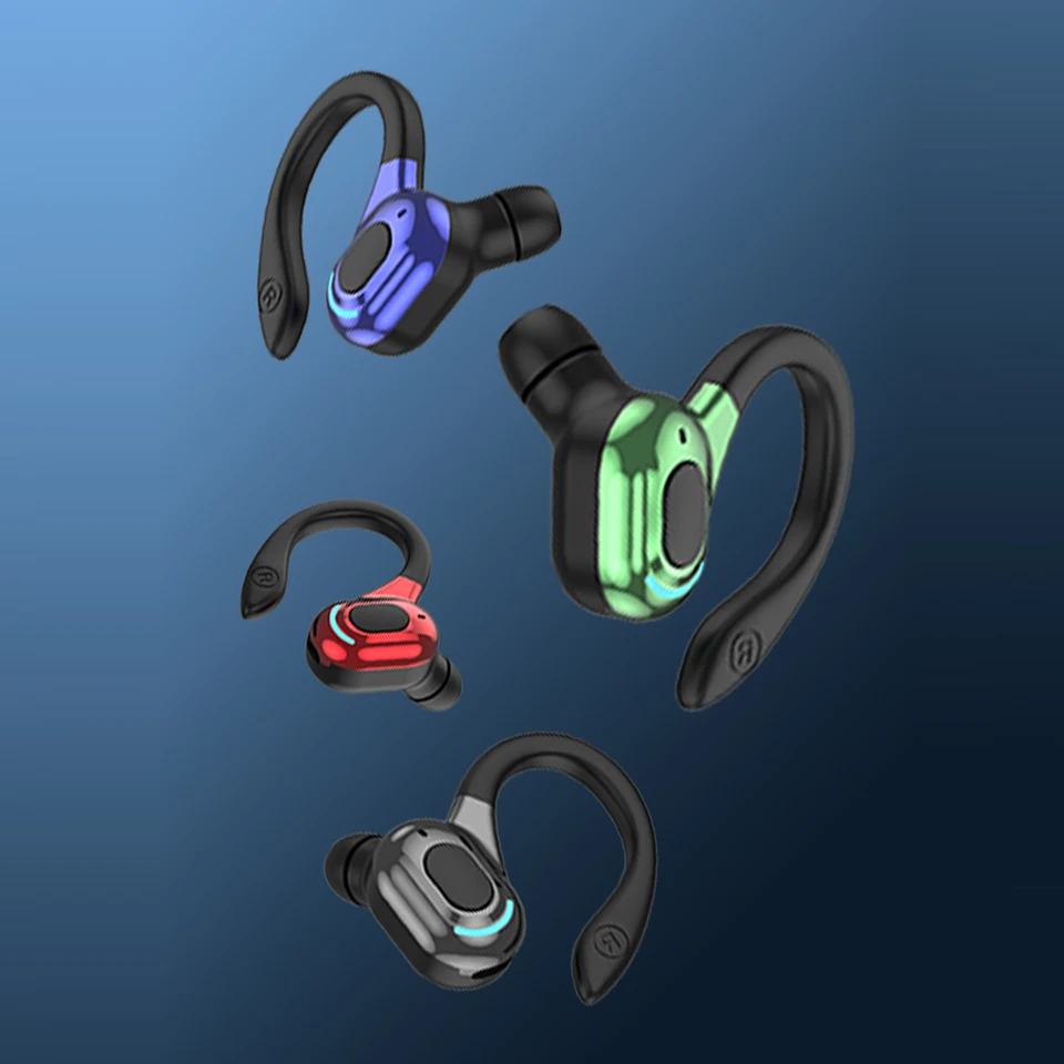 Auricolare Bluetooth Mono F8 Con Bluetooth 5.2 – Riduzione Del Rumore HD, Audio Stereo, IPX4 Impermeabile, Design Ergonomico Per Sport E Chiamate
