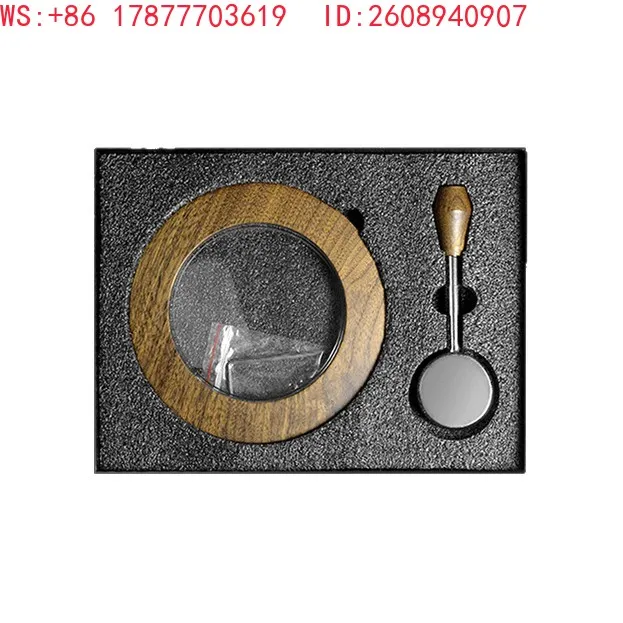 Bean barn wood cover pull rod knob modification accessory gift box