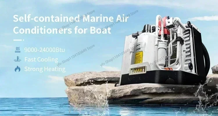 Conditioning Marine Air Conditioner System for Boat Central AC Gree OEM/ODM 12000 Btu 16000 Btu Self Contained Yacht Air