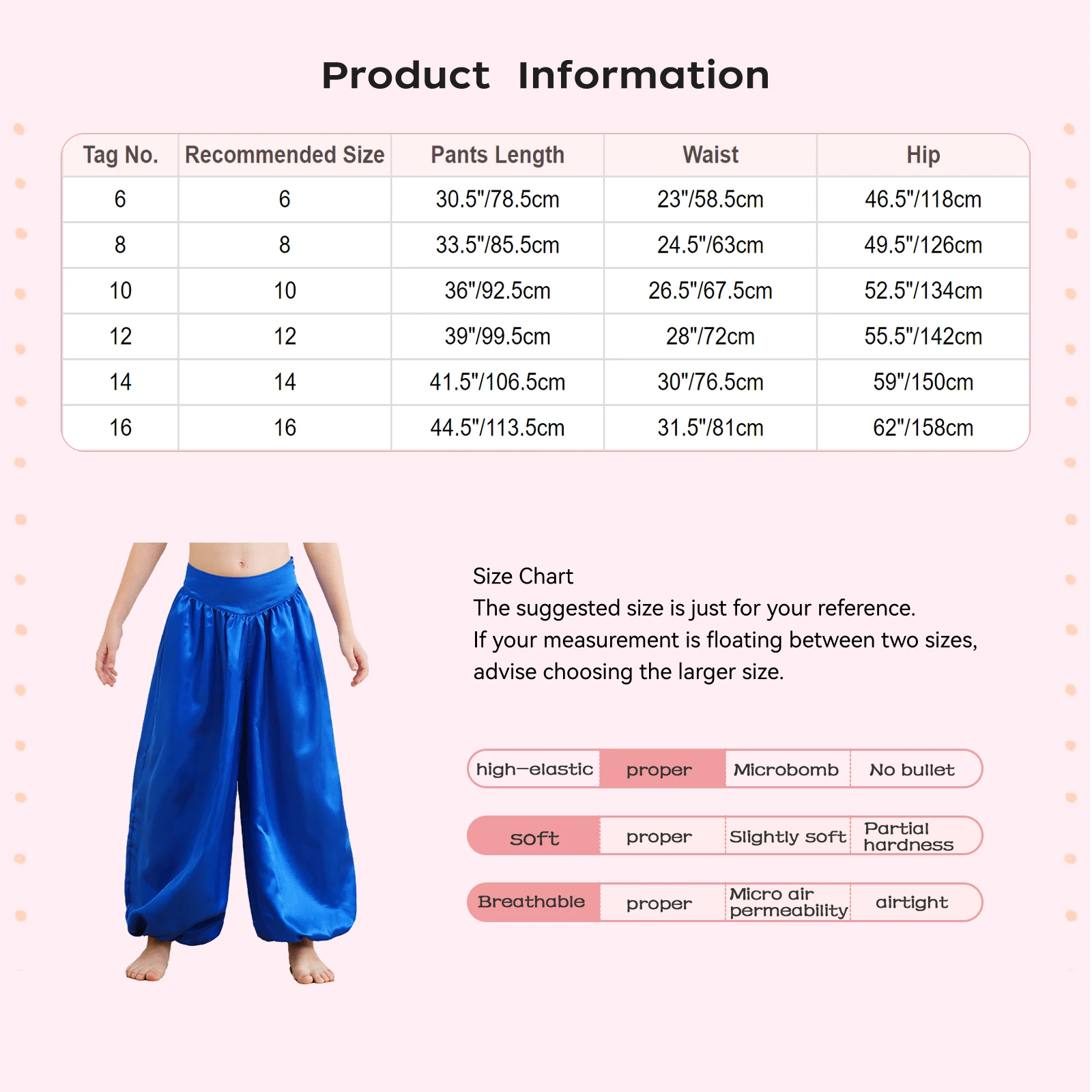 Kids Girls Belly Dance Performance Harem Pants Wide-Leg Satin Bloomers Trousers for Arabic Halloween Carnival Event Theme Party