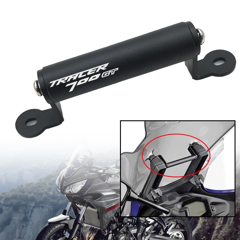 

Motorcycle Windshield GPS Navigation Bracket Phone Holder Stand Fit For YAMAHA Tracer 700 7 GT Tracer700GT MT-07 Accessories