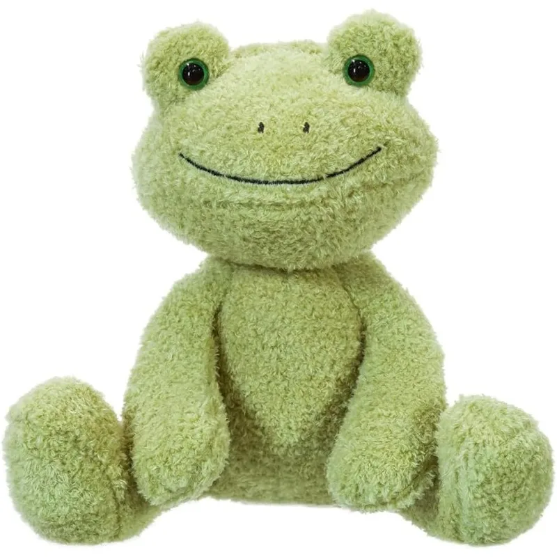 

New! high quality For Kids Cuddly Frog Plushie Toys, 25cm Soft Stuffed Animal, Adorable Plush Dolls