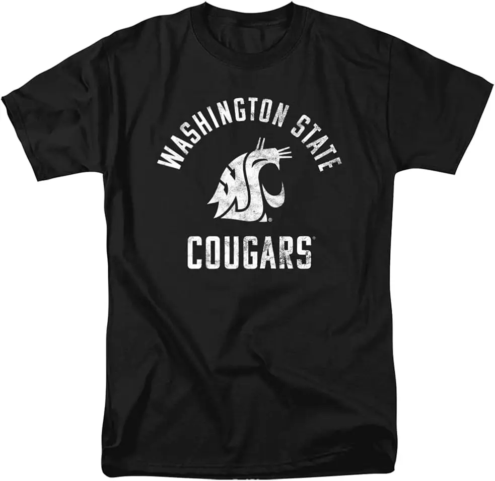 Washington StateOfficial One Color Logo Unisex Adult T Shirt