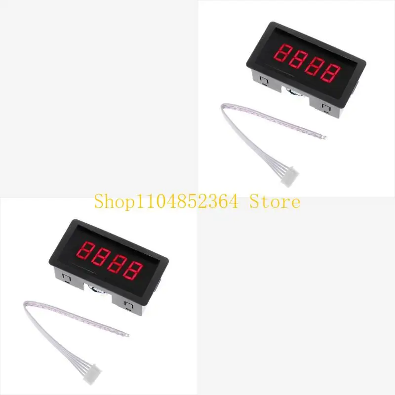 

652F Actuator Counter for DC 8-24V 4-Digit LED Digital Display 0-9999 Up/Down Mi