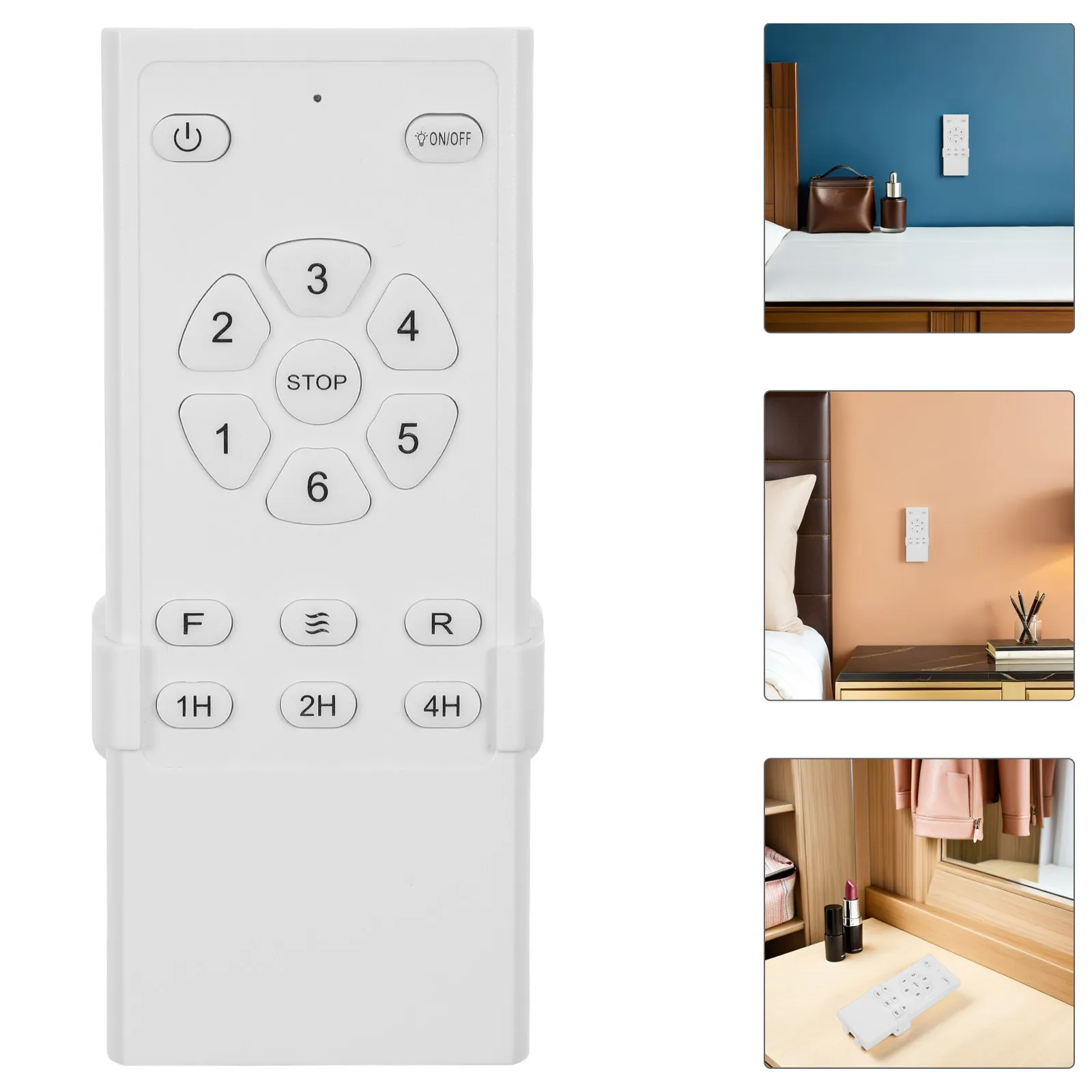 

Wireless Fan Remote Control Replacement Universal Ceiling Fan Light Remote Controller for Kitchen Bedroom Living Room Speed and