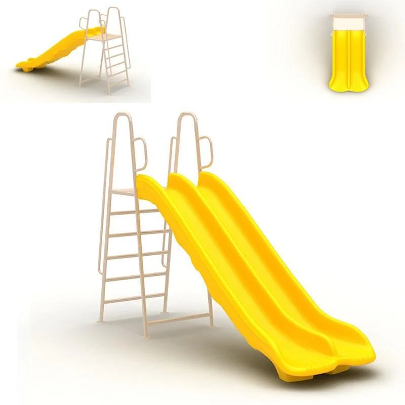 معدات ملعب خارجية، شرائح بسيطة لحمام السباحة للأطفال، مجموعة من مرافق التسلية في الفناء الخلفي للأطفال