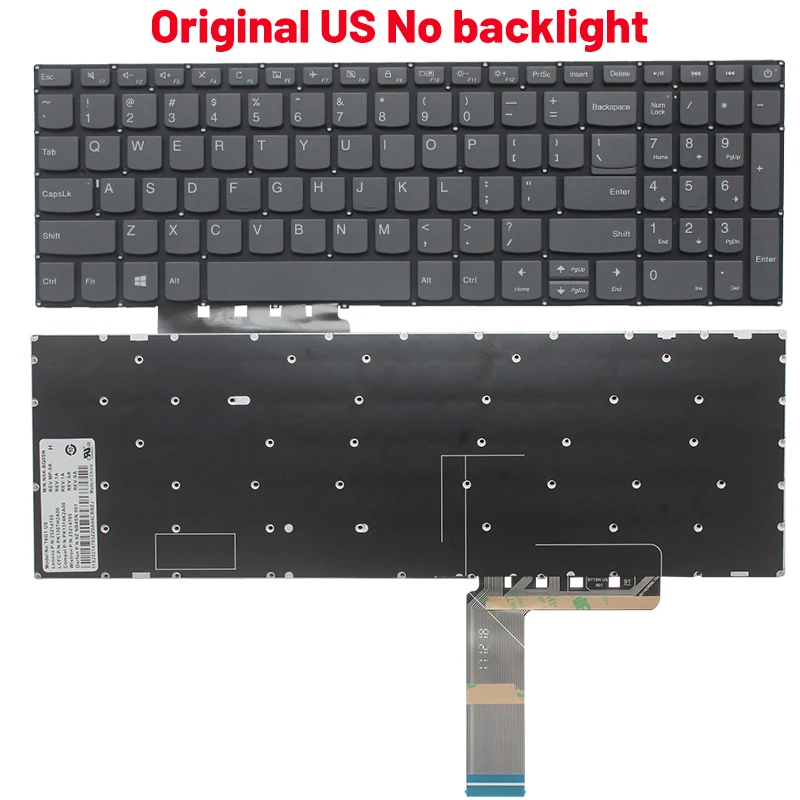 FOR Lenovo ideapad S145-15IWL S145-15AST S145-15API BS145-15IGM BS145-15IWL Russian/US/UK/Spanish/French/Brazil laptop keyboard