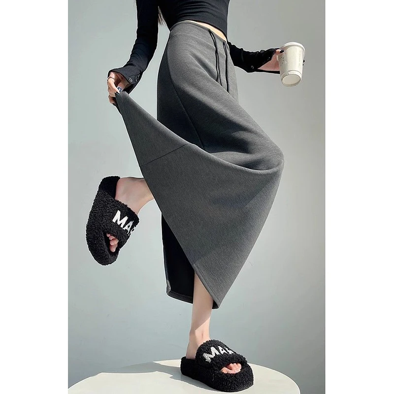 

Летние женские юбки миди 2026: классические, свободные, на шнурке, с высокой талией, в корейском стиле, тонкие, для девочек