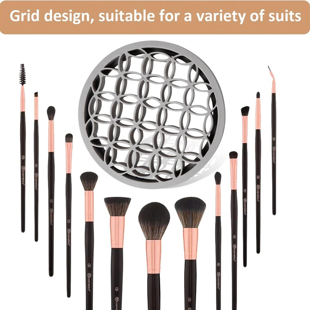 Electric Makeup Brush Cleaner Portable Rechargeable Cleaning Brush Washer Automatic Scourer Quick-Drying For Makeup Brush