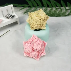HC0206 PRZY Mold Silicone Flower Soap Molds Gypsum Chocolate Candle Candy Mold Bouquet Making Clay Resin Three Dahlia Flowers