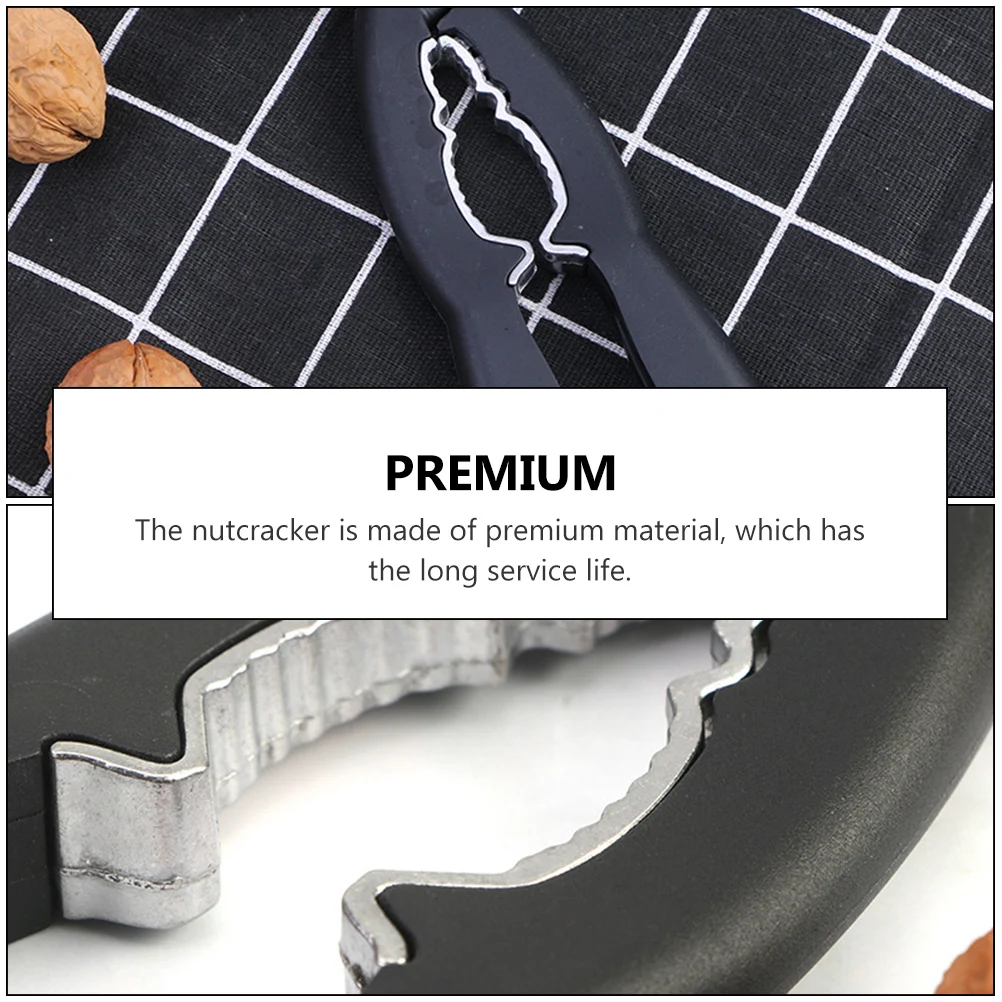 

2pcs Walnut Cracker Premium Handheld Nutshell Opening Tool For Walnuts Pecans Nuts Clams Multipurpose Nutcrackers Kitchen Bar