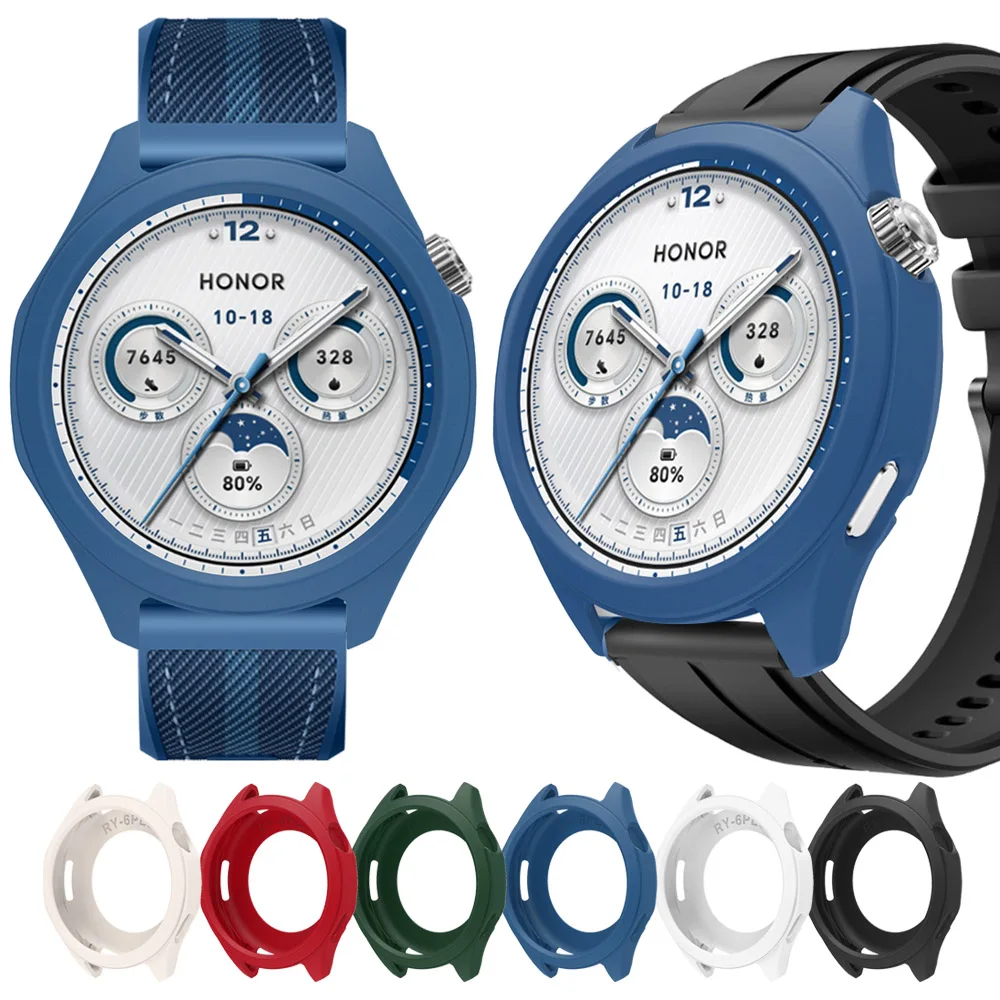 Coque en silicone souple pour Honor Watch 6 6plus, boîtier creux, super léger, de haute qualité, décoration de montre pour Honor 6plus