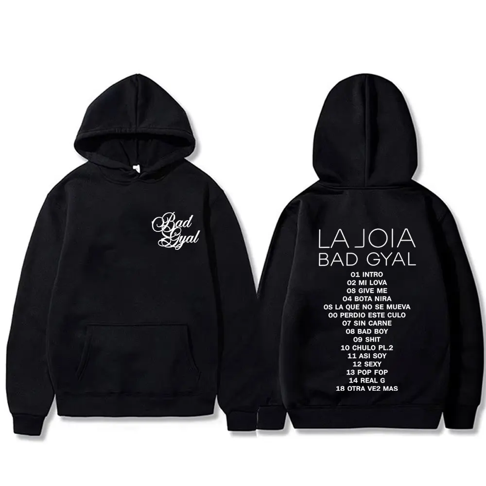 

Singer Bad Gyal Tour 2026 Hoodie Men's Women Fashion Vintage Streetwear Unisex Casual Oversized Hoodies Male Fleece Sweatshirt