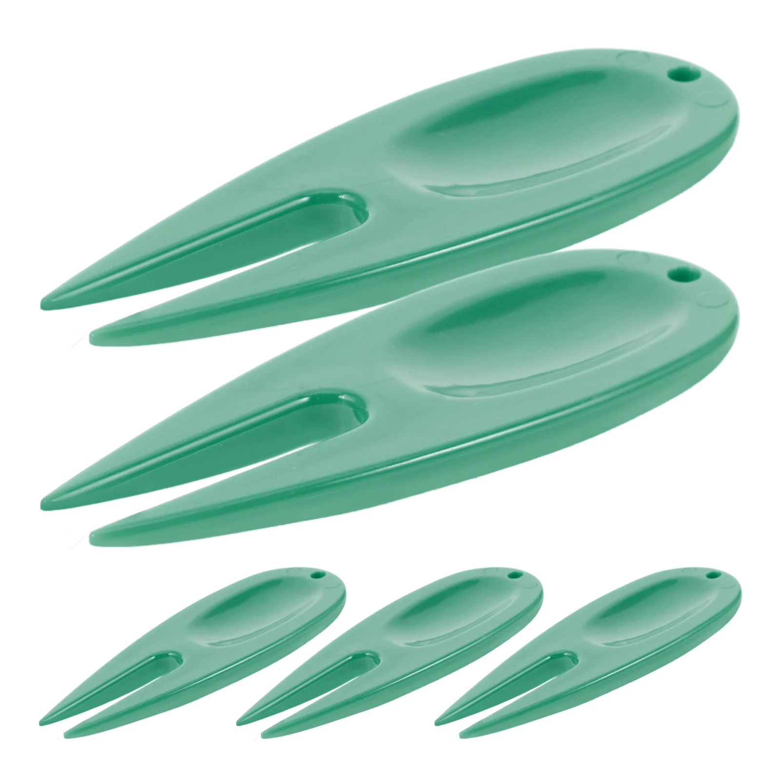 5 قطعة أداة إصلاح ديفت للجولف المحمولة المدمجة الكرة ماركر دائم السلس تصميم المهنية إصلاح الحديقة ملحق للخارجية #4