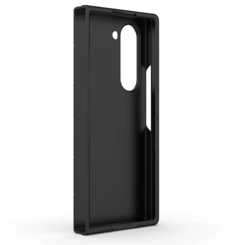 Case For Samsung Galaxy Z Fold6 Fold 6 5 4 3 5g Back Cover Phone Cases Soft Silicone Anti-fall Shockproof Funda Coque