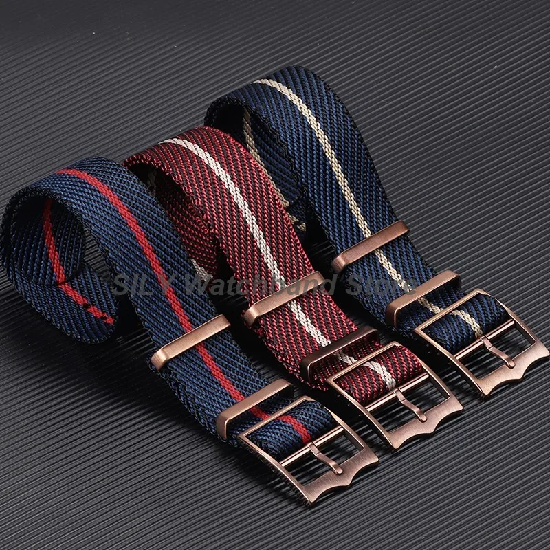 Pulseira de Nylon Militar 20mm 22mm, Correia de Lona Premium para Tudor, Correias de Relógio de Tecido para Seiko, Pulseiras para Homens e Mulheres Rolex