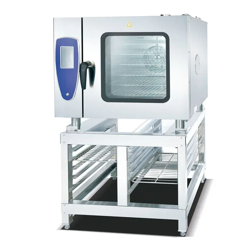 Navio elétrico combinado, Equipamento de cozimento, 6 Bandeja Steamer